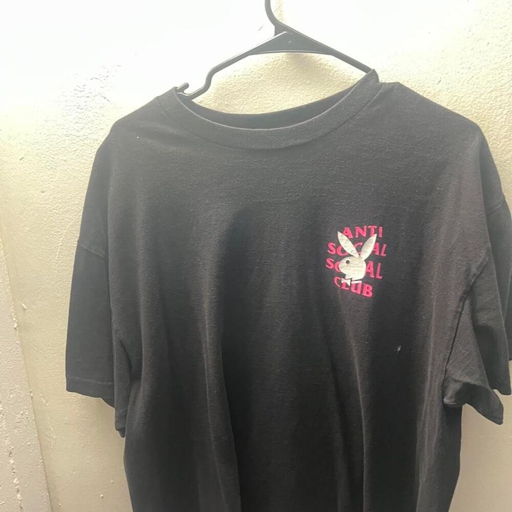 Anti-social-social-club Men's Black T-shirt